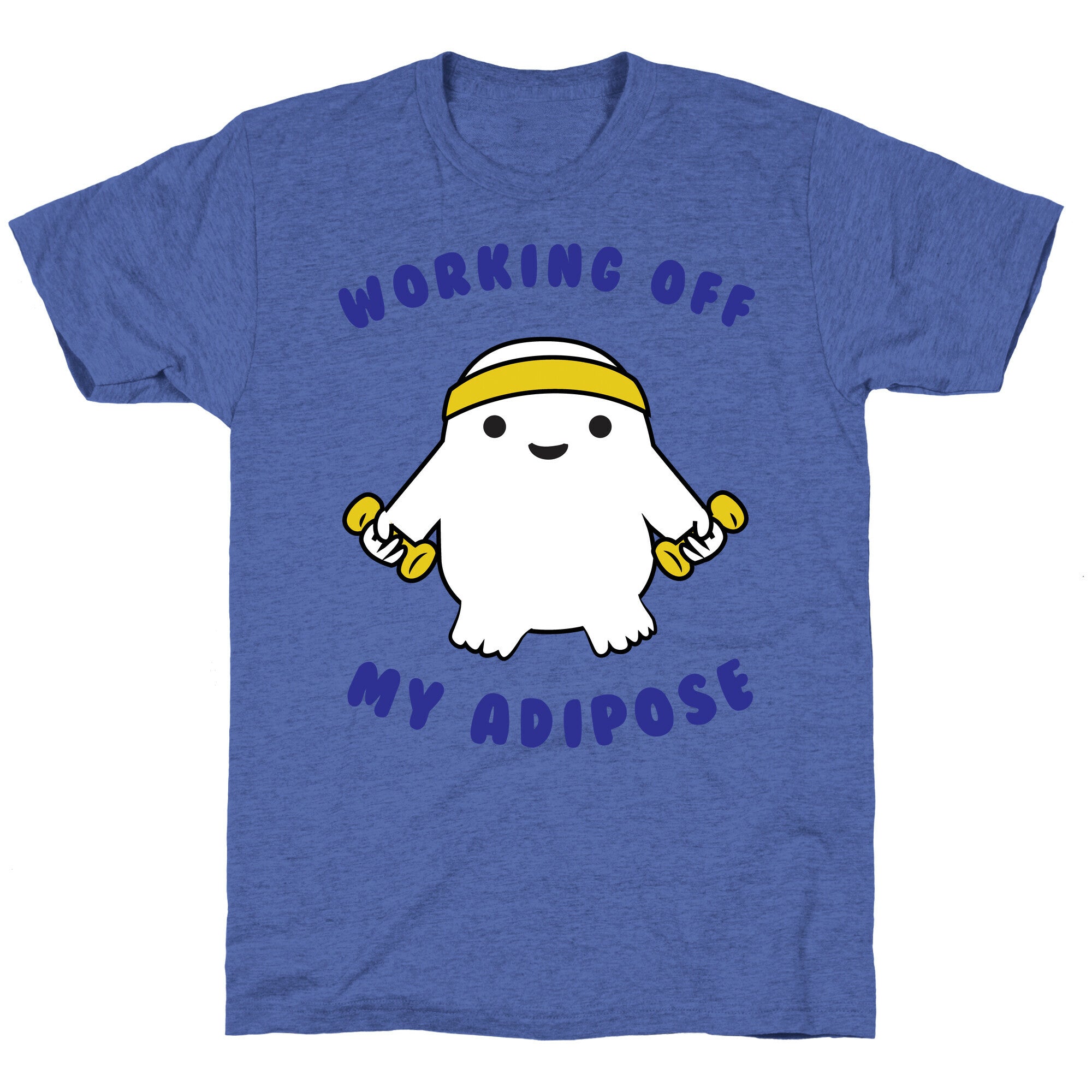 Working Off My Adipose Unisex Triblend Tee